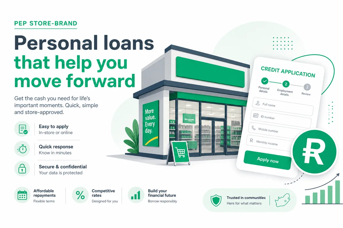 PEP loans South Africa 2026 interest rates eligibility requirements and how to apply guide